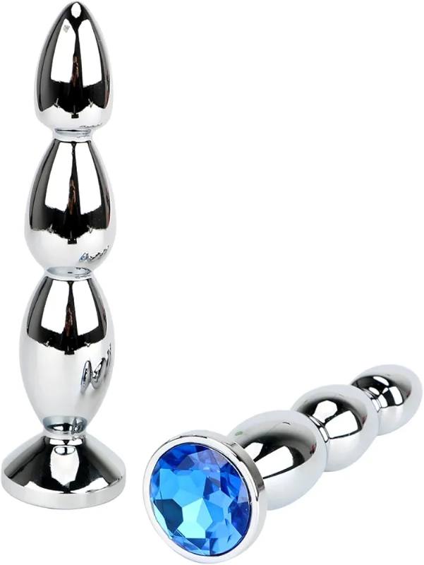 Buy Stainless Steel Anal Plug – Waterproof Metal Butt Plug with Ergonomic Base in Lebanon — Vexa Store