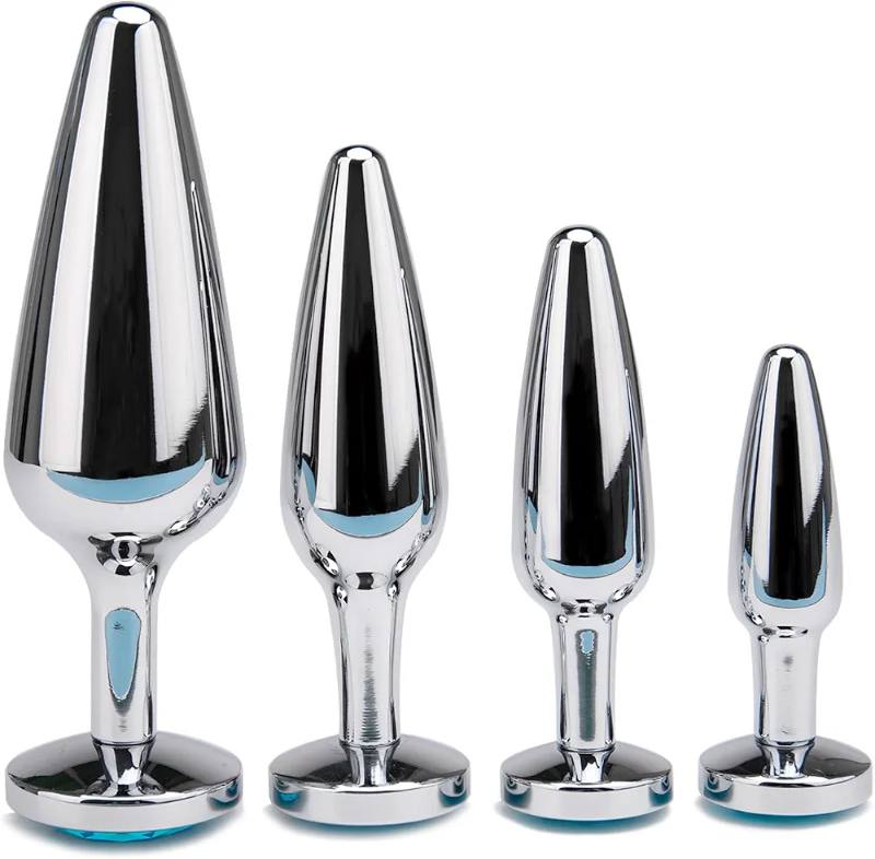 Buy Stainless Steel Butt Plug Set – Waterproof Metal Plug with Pull Tab in Lebanon — Vexa Store