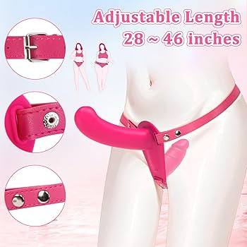 Buy Strap-On Vibrating Harness Set – Dual Silicone Dildos, 10 Modes in Lebanon — Vexa Store