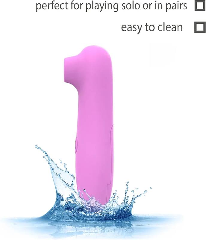 Buy Mini Rechargeable Silicone Air Pulse Massager in Lebanon — Vexa Store