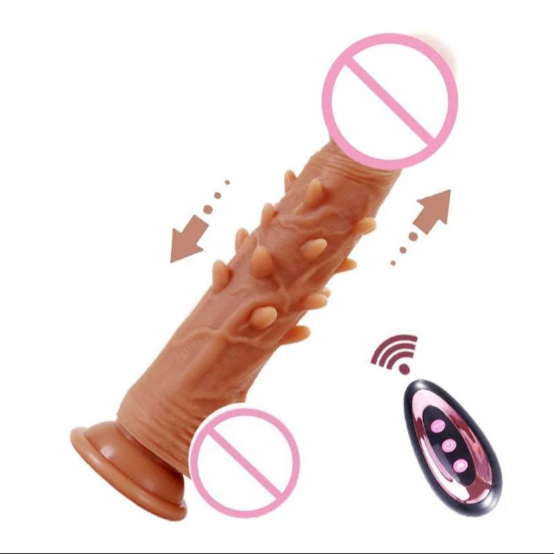 Buy Premium Silicone Vibrating Dildo with Remote Control & Heating Function – Dildo Lebanon in Lebanon — Vexa Store