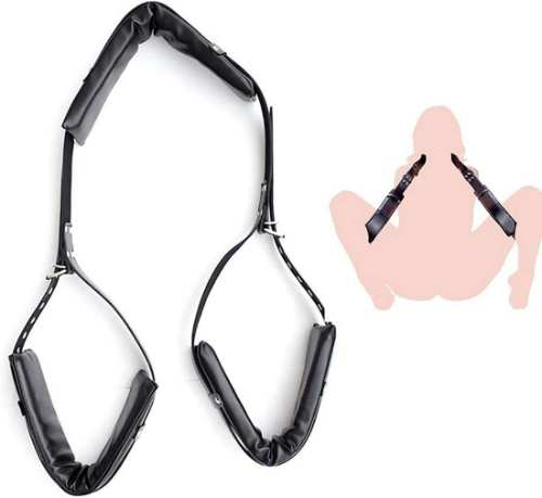 Buy Premium Leather BDSM Restraint Set – Full Body Bondage Harness with Adjustable Straps in Lebanon — Vexa Store