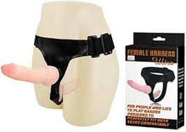 Buy IDouble Strap-On Harness Set with Realistic Silicone Dildo in Lebanon — Vexa Store