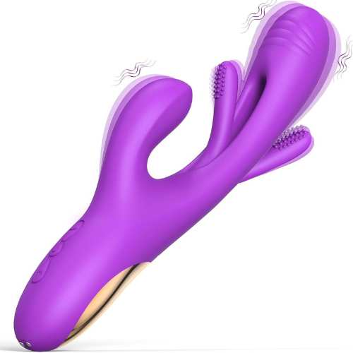 Buy 3-in-1 Clitoral Vibrator – Tongue Licking & G-Spot Stimulator, 14 Vibrations in Lebanon — Vexa Store